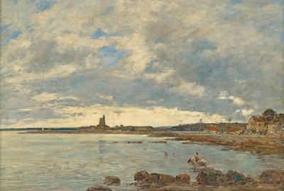 St. Vaast-la-Hougue von Eugene Louis Boudin